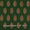 Chanderi Feel Bottle Green Colour Leaves Pattern Fancy Jacquard Fabric 7001HV
