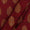 Chanderi Feel Maroon Colour Leaves Pattern Fancy Jacquard Fabric 7001HX