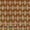 Chanderi Feel Rust Orange Colour Ikat Pattern Fancy Jacquard Fabric 7001KF