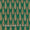 Chanderi Feel Emerald Green Colour Leaves Pattern Fancy Jacquard Fabric 7001KH
