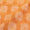 Chanderi Feel Orange Colour Peacock Motif Print Fancy Jacquard Fabric freeshipping - SourceItRight