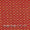 Buy Chanderi Feel Carrot Two Tone Colour Polka Pattern Fancy Jacquard Fabric 7002AO Online