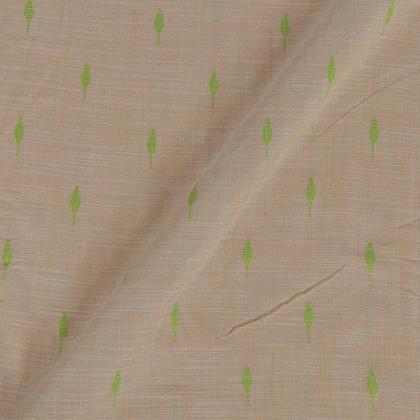Fancy Slub Cotton Beige Colour Jacquard Fabric freeshipping - SourceItRight