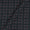 Cotton Black Colour 42 Inches Width Zari Checks Jacquard Fabric freeshipping - SourceItRight