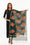 Bottle Green Colour Floral Embroidered Gold Zari Border Chanderi Feel Dupatta freeshipping - SourceItRight