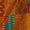 Buy Multi Colour Patch Work Applique Theme Foil Print Cotton Fabric 9023V