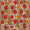 Buy Beige Colour Floral Jaal Print South Cotton Fabric Online 9050AU