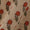 Premium Floral Butti Print on Beige Colour Matka Feel Lurex Fabric Online 9051A3