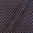 Cotton Navy Blue Colour Floral Print Fabric 9072CV