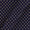 Cotton Navy Blue Colour Geometric Print Fabric 9072DJ