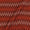 Cotton Ikat Brick X Black Cross Tone Washed Fabric Online 9150AQF