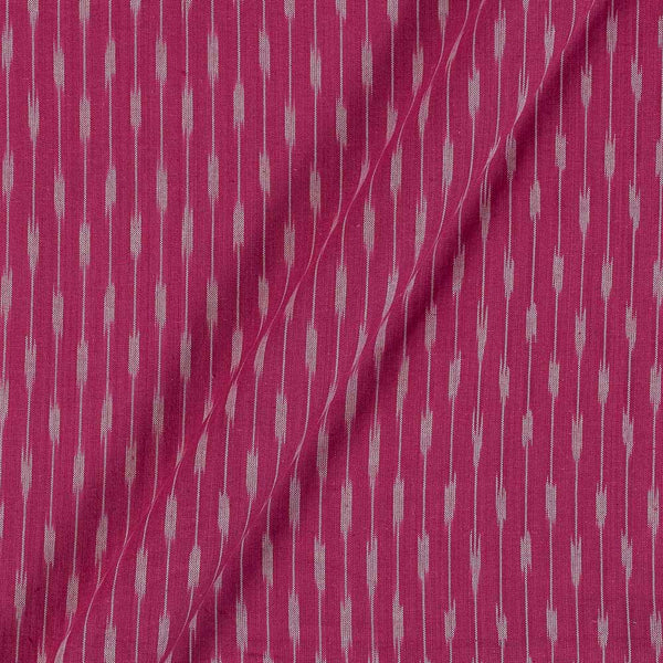 Ikat Cotton Pink Colour 43 Inches Width Washed Fabric freeshipping - SourceItRight