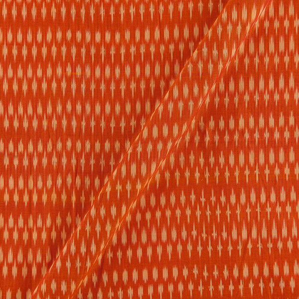 Buy Mercerised Cotton Ikat Rust Two Tone Fabric 9151CW Online
