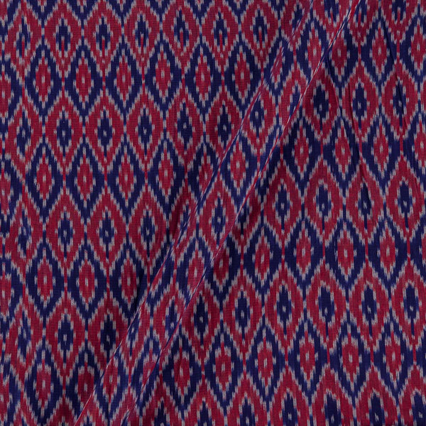 Buy Mercerised Cotton Ikat Violet Purple Colour Fabric 9151DB Online
