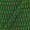 Mercerised Cotton Ikat Green X Black Cross Tone Fabric Online 9151DW