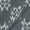 Mercerised Cotton Ikat Carbon Grey Colour Fabric freeshipping - SourceItRight