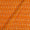 Mercerised Cotton Ikat Golden Orange Colour Fabric Online 9151NR