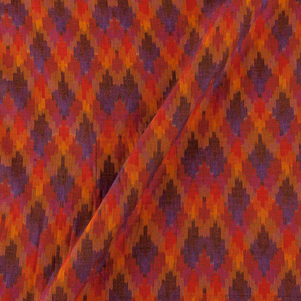 Mercerised Cotton Ikat Multi Colour Fabric Online 9151QL3