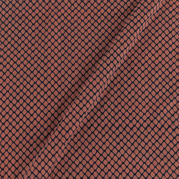 Dabu Cotton Indigo Colour Geometric Block Print Fabric 9350T