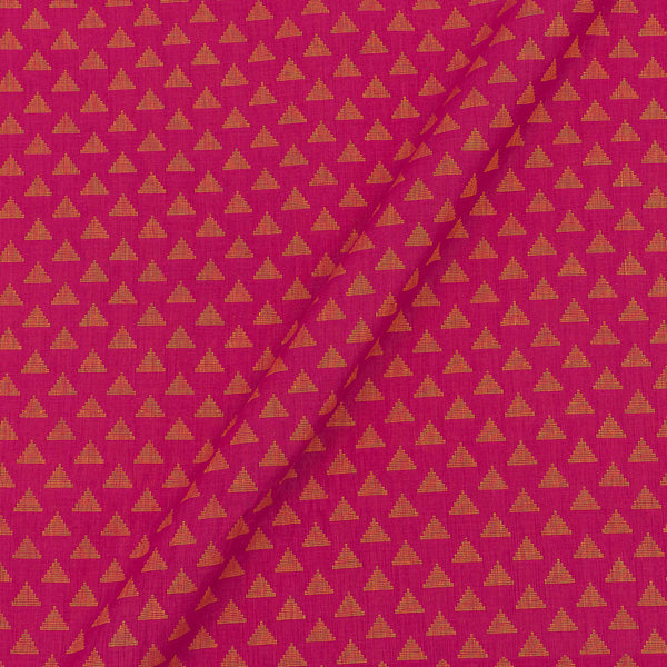 Cotton Self Jacquard Crimson Colour Geometric 43 Inches Width Washed Fabric freeshipping - SourceItRight