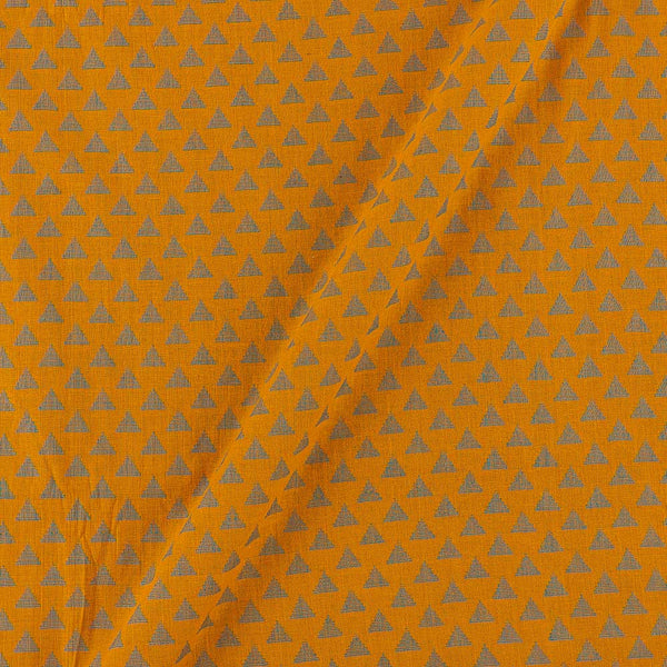 Cotton Self Jacquard Mustard Colour Geometric Pattern 42 Inches Width Washed Fabric freeshipping - SourceItRight