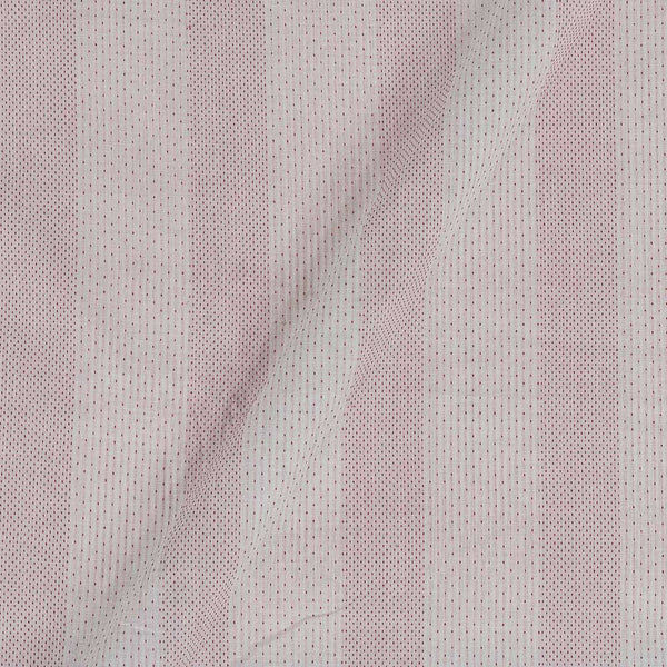 Cotton Self Jacquard White Colour Geometric Washed Fabric freeshipping - SourceItRight