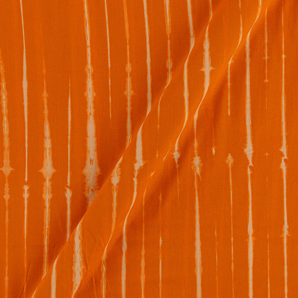 Cotton Tie Dye Apricot Orange Colour Fabric 9362AF