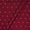 Spun Dupion Maroon Colour 43 Inches Width Golden Butta Fabric freeshipping - SourceItRight
