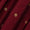 Spun Dupion Maroon Colour Golden Butta Fabric 9363DO