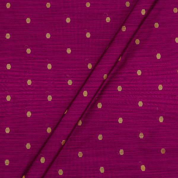 Spun Dupion Magenta Colour 45 Inches Width Golden Butta Fabric freeshipping - SourceItRight