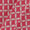 Buy Cotton Carrot Pink Colour Geometric Print Fabric 9373BA Online