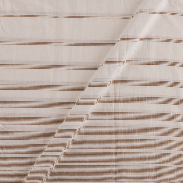 Cotton Pearl White Colour Stripes 43 Inches Width Fabric freeshipping - SourceItRight