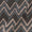 Buy Double Block [Natural Dye] Steel Grey Colour Chevron Pattern Dabu Cotton Fabric Online 9383CH