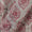 Dabu Putai Off White Colour Floral Block Print Cotton Fabric Online 9383ER
