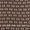 Buy Cotton Nut Brown Colour Quirky Print Fabric 9384AJ Online
