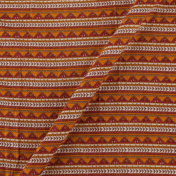 Cotton Mul Multi Colour Geometric Print Fabric Online 9385AH