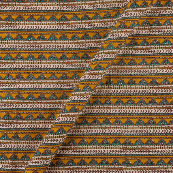 Cotton Mul Multi Colour Geometric Print Fabric Online 9385AI