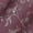 Cotton Dusty Rose Colour 42 Inches Width Floral Jaal White Foil Print Fabric freeshipping - SourceItRight