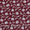 Viscose Georgette Maroon Colour Floral Jaal Printed 37 Inches Width Lurex Type Fabric freeshipping - SourceItRight