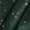 Gaji Dark Bottle Green Colour Bandhani Fabric freeshipping - SourceItRight