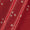 Gaji Bandhej  Mars Red Colour Fabric freeshipping - SourceItRight