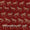 Cotton Authentic Bagru Brick Red Colour Horse Motif Block Print Fabric 9421AB Online