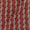 Cotton Authentic Bagru Brick Red Colour Paisley Block Print Fabric 9421AP Online