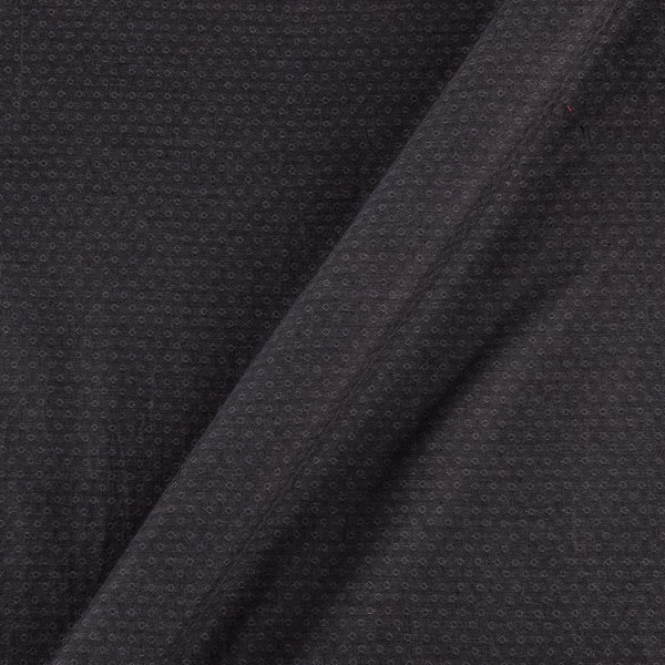 Cotton Self Jacquard Butti Phantom Colour Washed Fabric Online 9423M