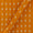 Handloom Cotton Mustard Orange Colour Double Ikat Fabric Online 9438BN6
