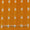 Handloom Cotton Mustard Orange Colour Double Ikat Fabric Online 9438BN6
