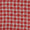 Dabu Cotton Brick Red Colour Geometric Block Print Fabric freeshipping - SourceItRight