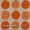 Dabu Cotton Orange Colour Geometric Block Print Fabric freeshipping - SourceItRight