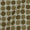 Dabu Cotton Olive Colour Geometric Block Print Fabric freeshipping - SourceItRight