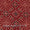 Gamathi Cotton Maroon Colour Double Kaam Natural Patola Print 45 Inches Width Fabric freeshipping - SourceItRight